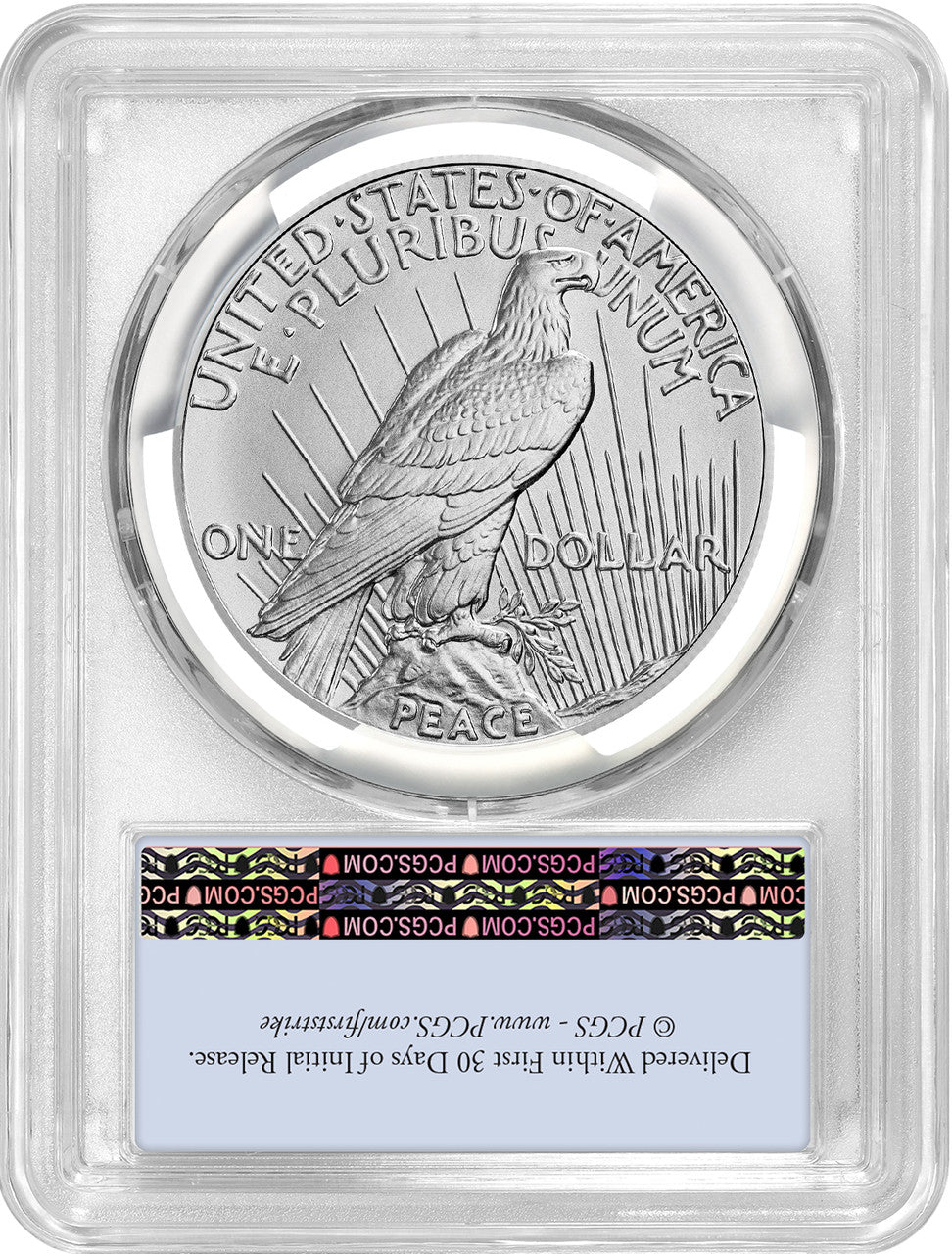 2023 Peace Silver Dollar Advanced Releases PCGS MS70