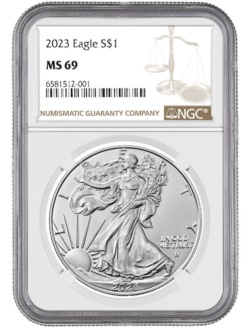 2023 American Silver Eagle NGC MS69