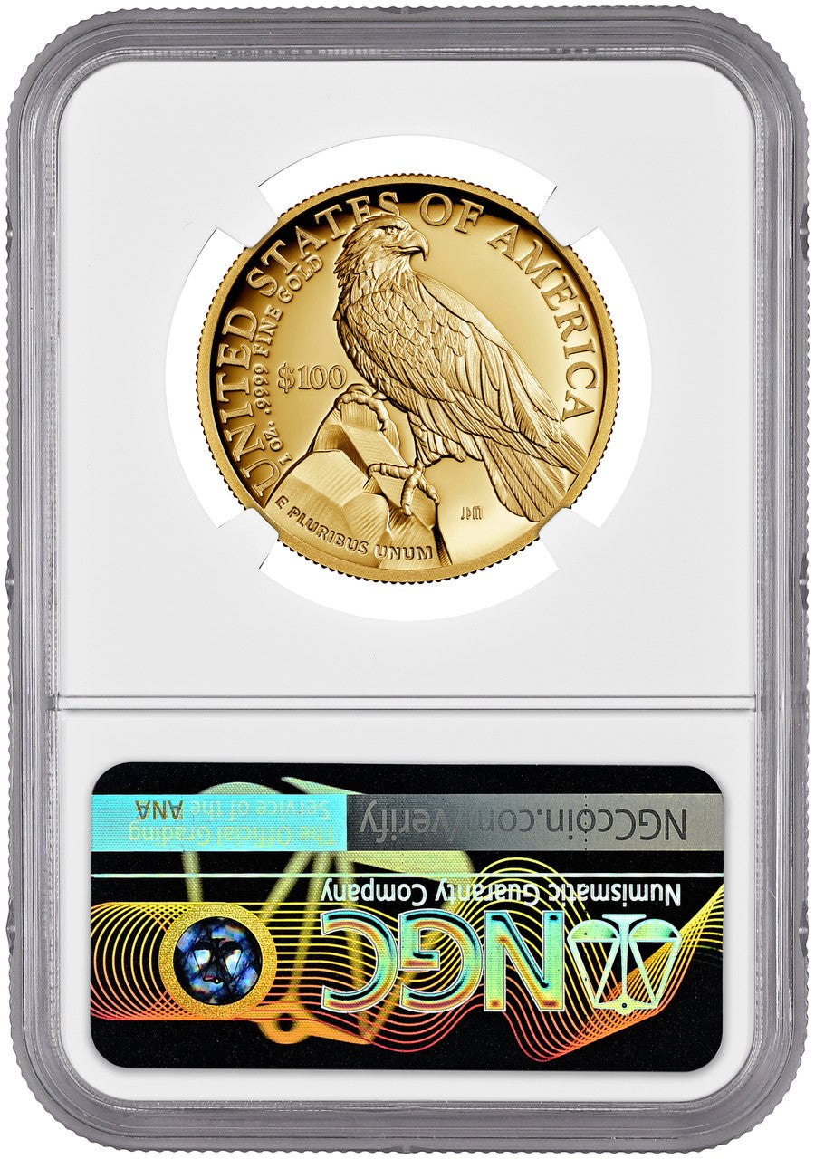 2023-W $100 American Liberty Series High Relief NGC PF70 Harrigal Signed