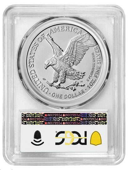2023 (W) Silver Eagle First Strike WP PCGS MS70 Struck at West Point