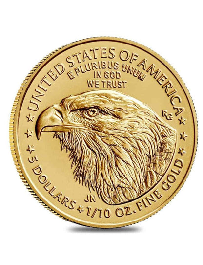 2023 1/10 oz American Gold Eagle Coin BU