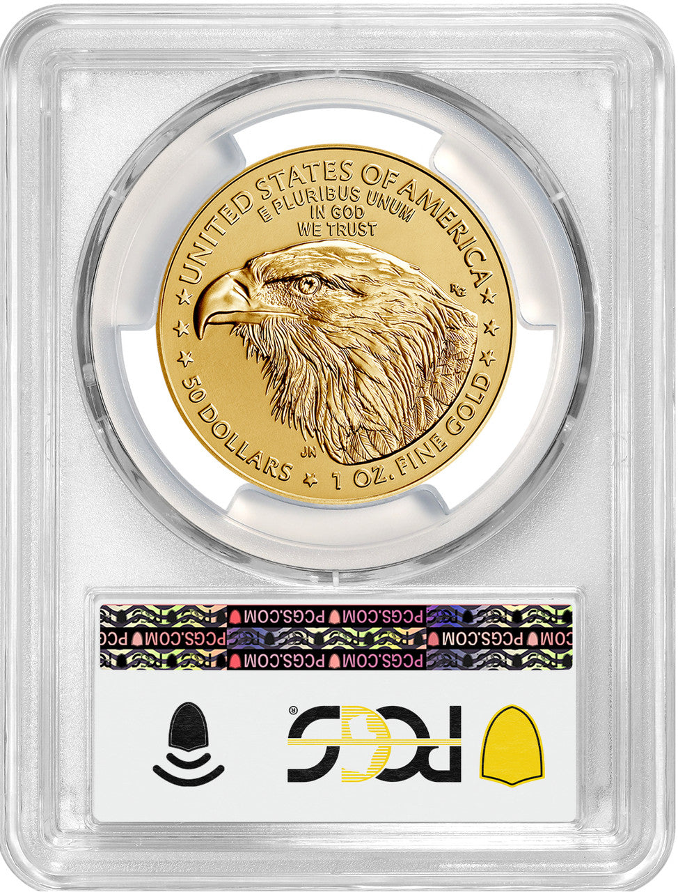 2023-W Burnished Gold Eagle First Day of Issue PCGS SP70