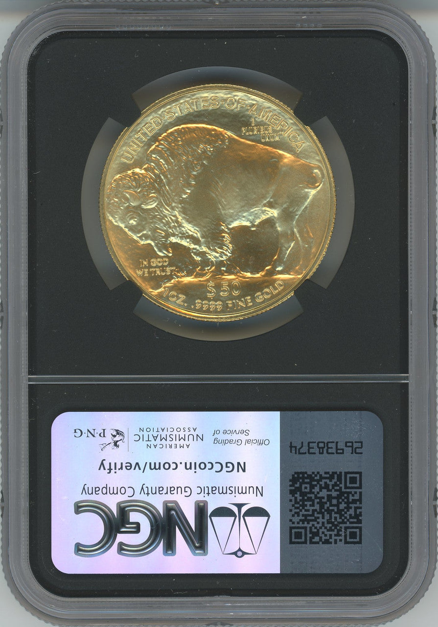 2024 1 oz Gold Buffalo First Releases NGC MS70 Donald Trump