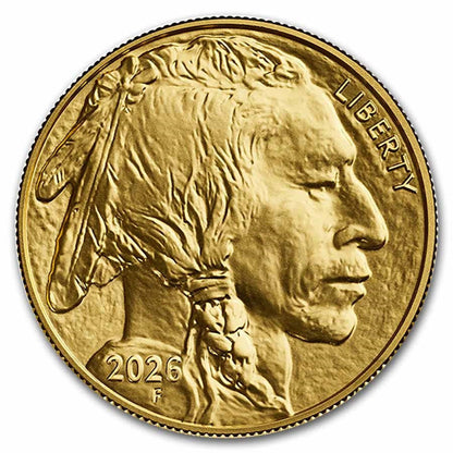 2026 1 oz Gold Buffalo First Day of Issue NGC MS70 Bison Label