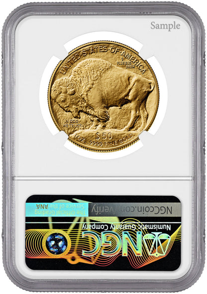 2026 1 oz Gold Buffalo First Day of Issue NGC MS70