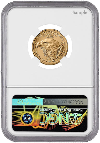 2026 1/4 oz American Gold Eagle First Day of Issue NGC MS70