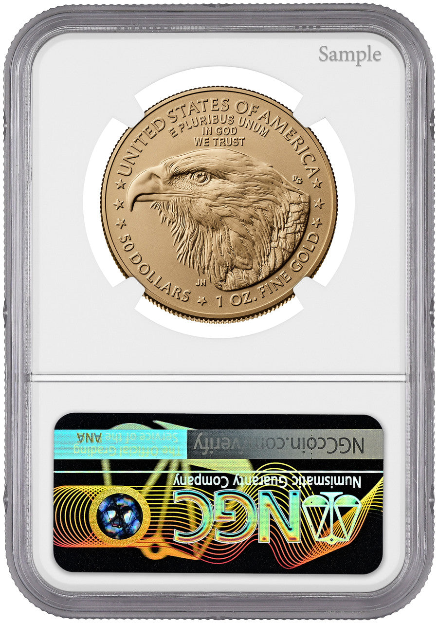 2026 1 oz American Gold Eagle First Day of Issue NGC MS70