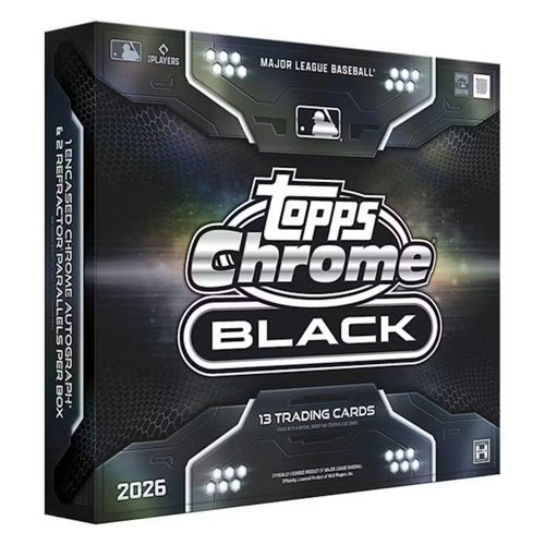 2026 Topps Chrome Black Baseball Hobby Box