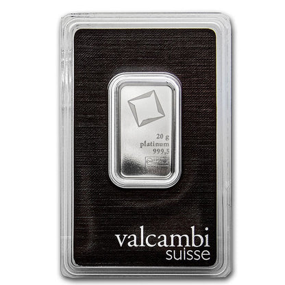20 GRAM PLATINUM BAR VALCAMBI