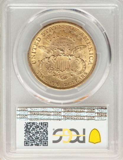 Random Date 1850-1907 Liberty $20 Gold Double Eagle PCGS MS62