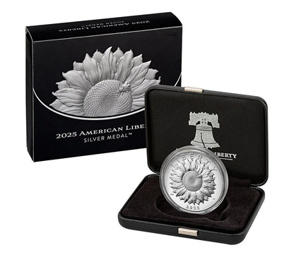2025-P American Liberty Series Silver Medal w/Box & COA