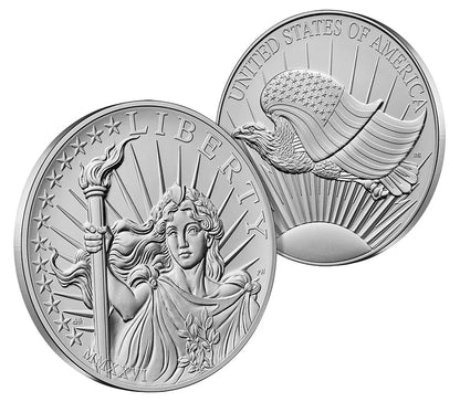 2026 1907 Saint-Gaudens High Relief $20 Gold Coin & Silver Medal Set AR NGC SP70 Congress