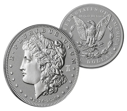2026-P Morgan and Peace Dollar Reverse Proof 2-Coin Set NGC PF70 FDOI