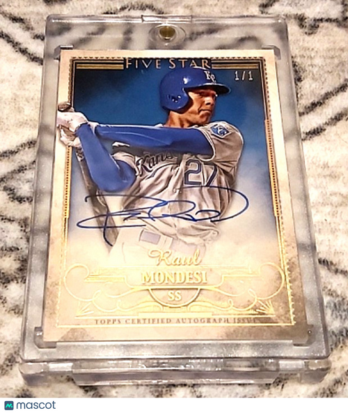 2016 Topps Five Star Raul Mondesi  #FSA-RM Holographic Gold 1/1