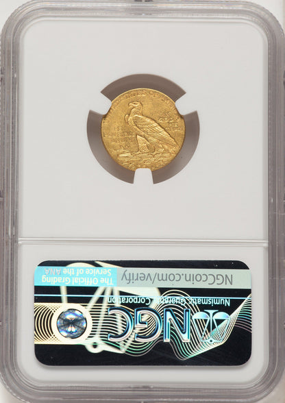 1913 $2.50 Indian Quarter Eagle NGC MS62 (506392095)