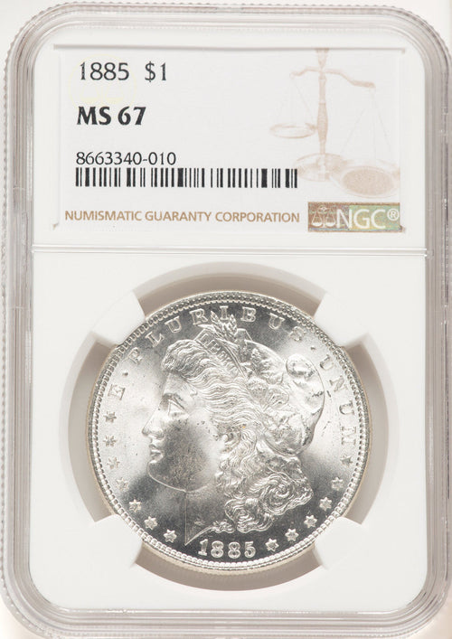 1885 Morgan Dollar NGC MS67 (506973020)