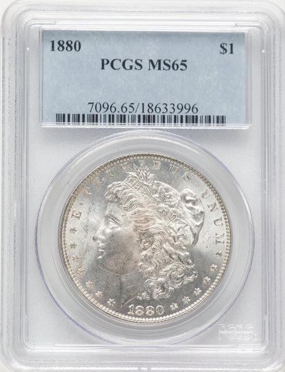 1880 Morgan Dollar PCGS MS65 (507117009)