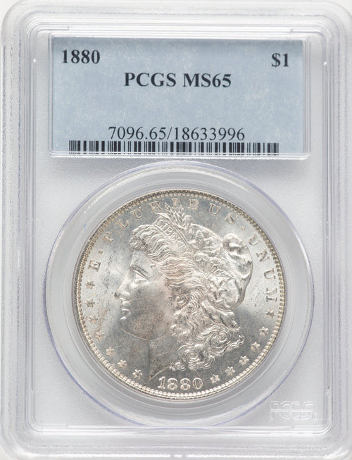 1880 Morgan Dollar PCGS MS65 (507117009)