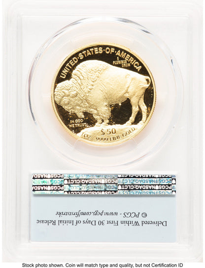 2016-W Proof Gold Buffalo 1 oz FS Flag PCGS PR70