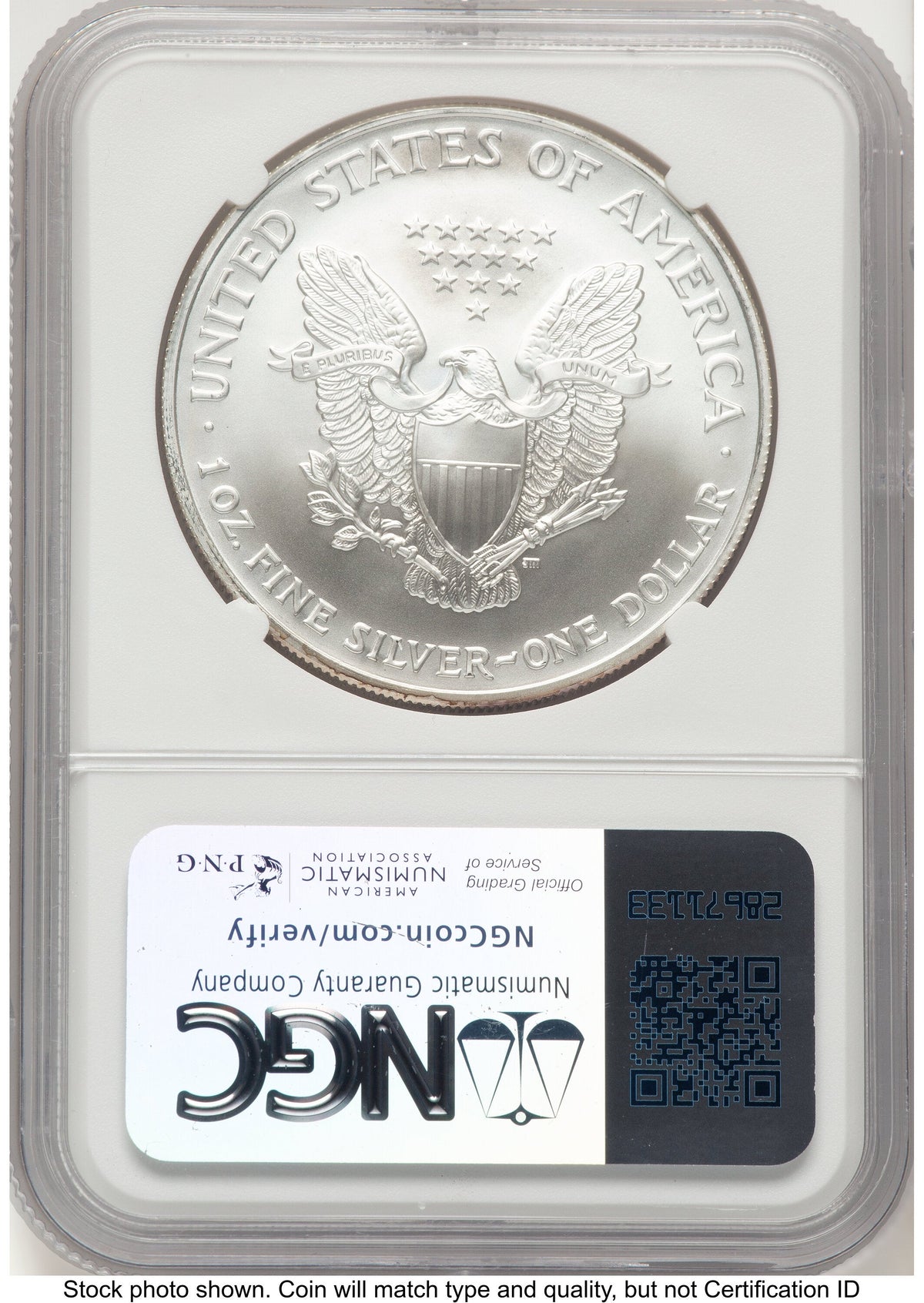 2006 Silver Eagle Mike Castle NGC MS70