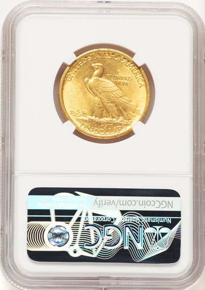 1907 $10 No Motto Indian Eagle NGC MS62 (521657011)