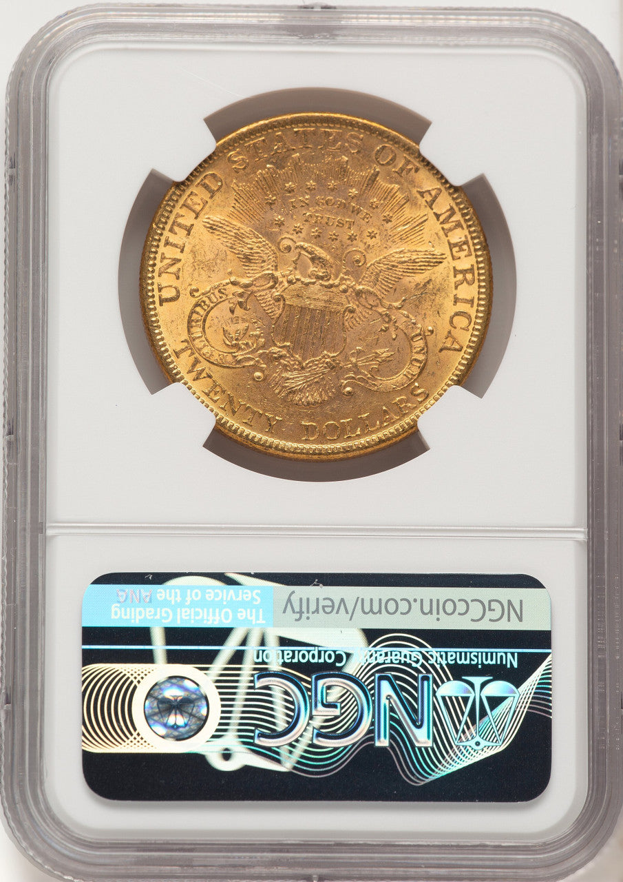 1879 $20 Liberty Double Eagle NGC MS62 (521834008)