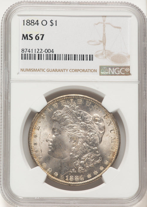 1884-O Morgan Dollar NGC MS67 (522479059)