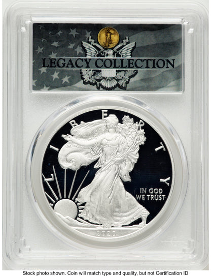 2020-W Proof Silver Eagle 1 oz FS Magnum Opus PCGS PR70
