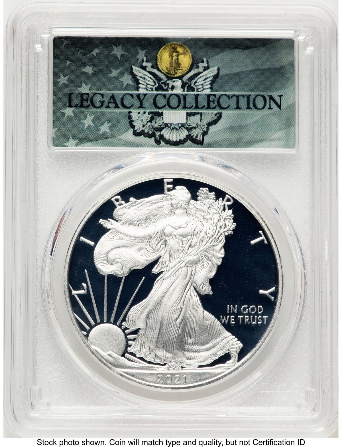 2021-W TY1 Proof Silver Eagle 1 oz FS Magnum Opus PCGS PR70