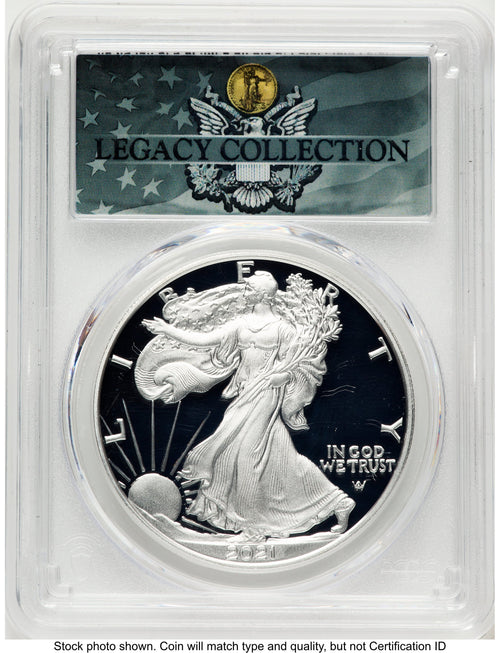 2021-W TY2 Proof Silver Eagle 1 oz Magnum Opus PCGS PR70