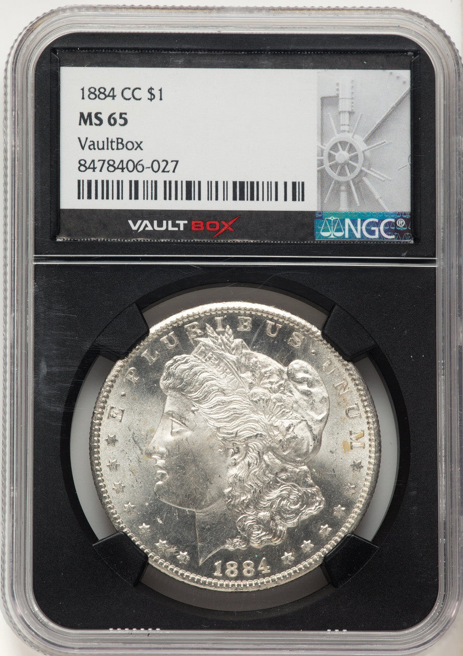 1884-CC Morgan Dollar NGC MS65