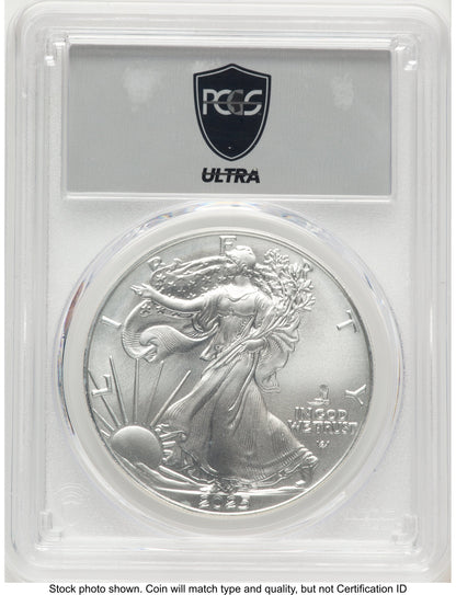 2025-(P) Silver Eagle (Privy Mark) Ultra Label PCGS MS70