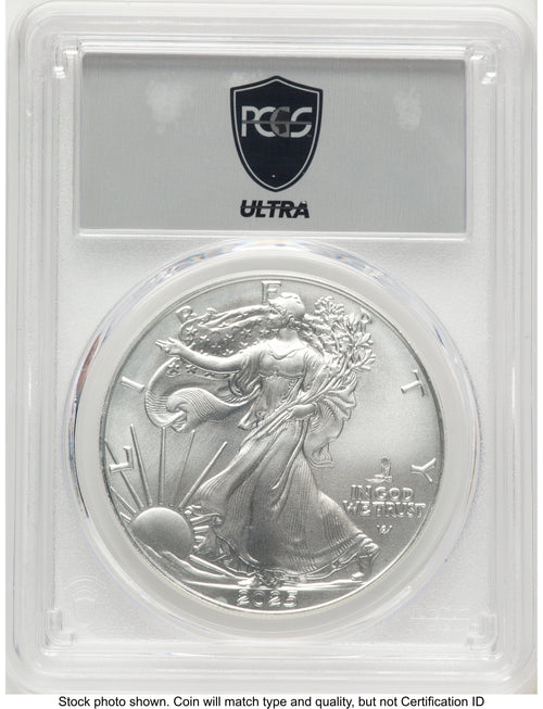 2025-(P) Silver Eagle (Privy Mark) Ultra Label PCGS MS70