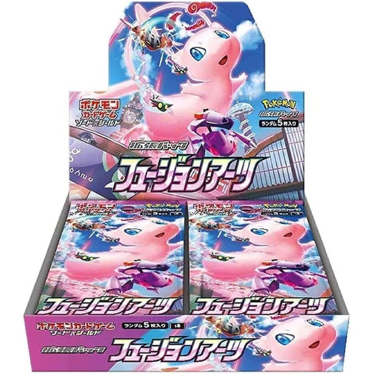 Pokemon Japanese Booster Box Fusion Arts (S8)