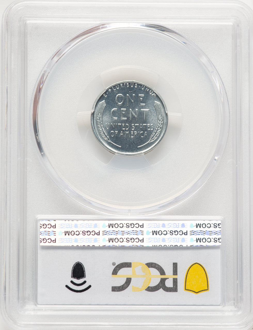 1943-S 1C Kenneth Bressett Red Book Lincoln Cent PCGS MS68