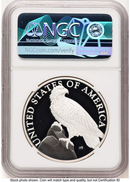2023-P Silver American Liberty High Relief Medal Pittsburgh ANA Mike Castle Medals and Tokens NGC MS70 (763940036)