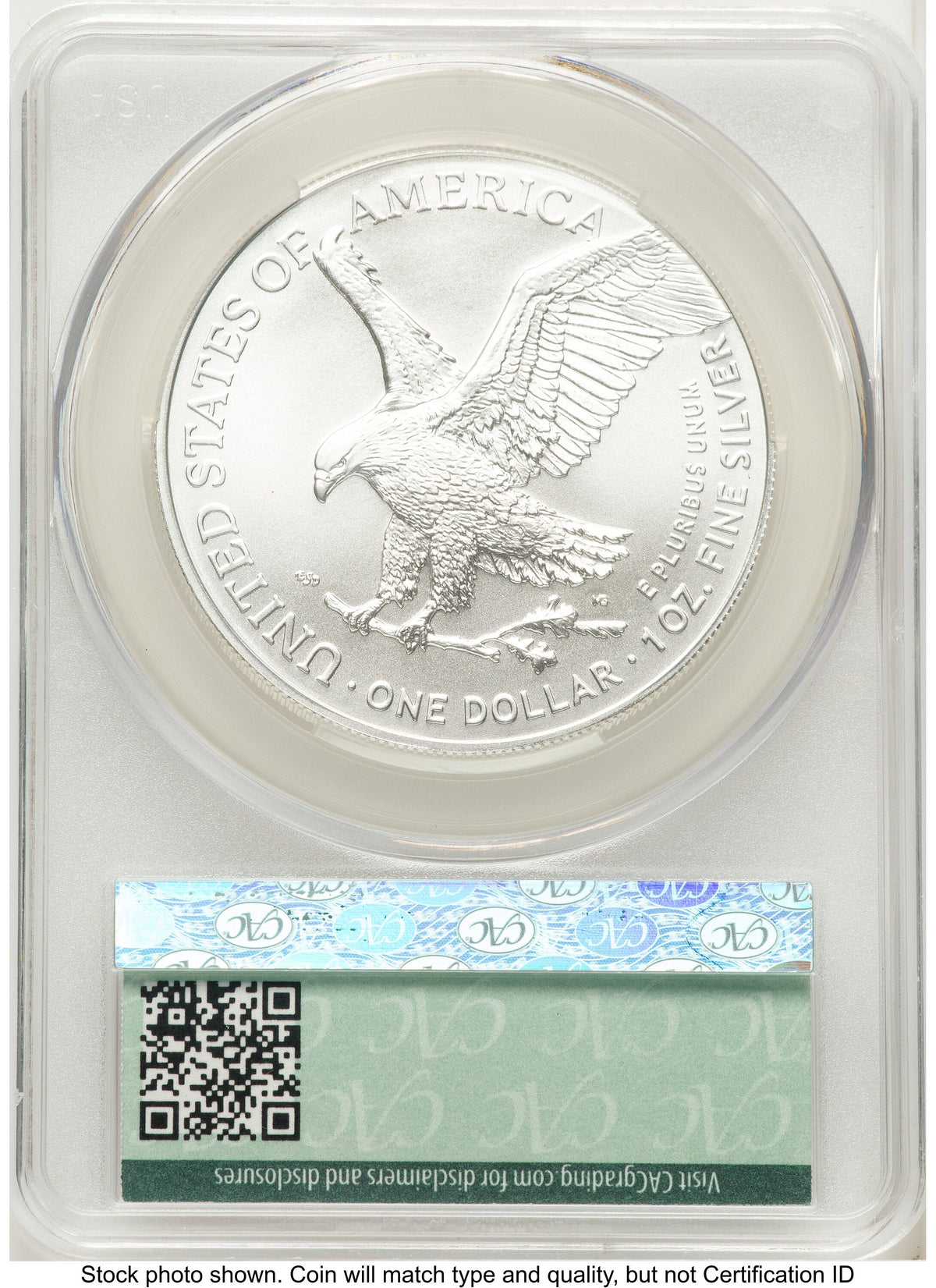 2024 Silver Eagle First Day of Delivery Ron Drzewuki CACG MS70