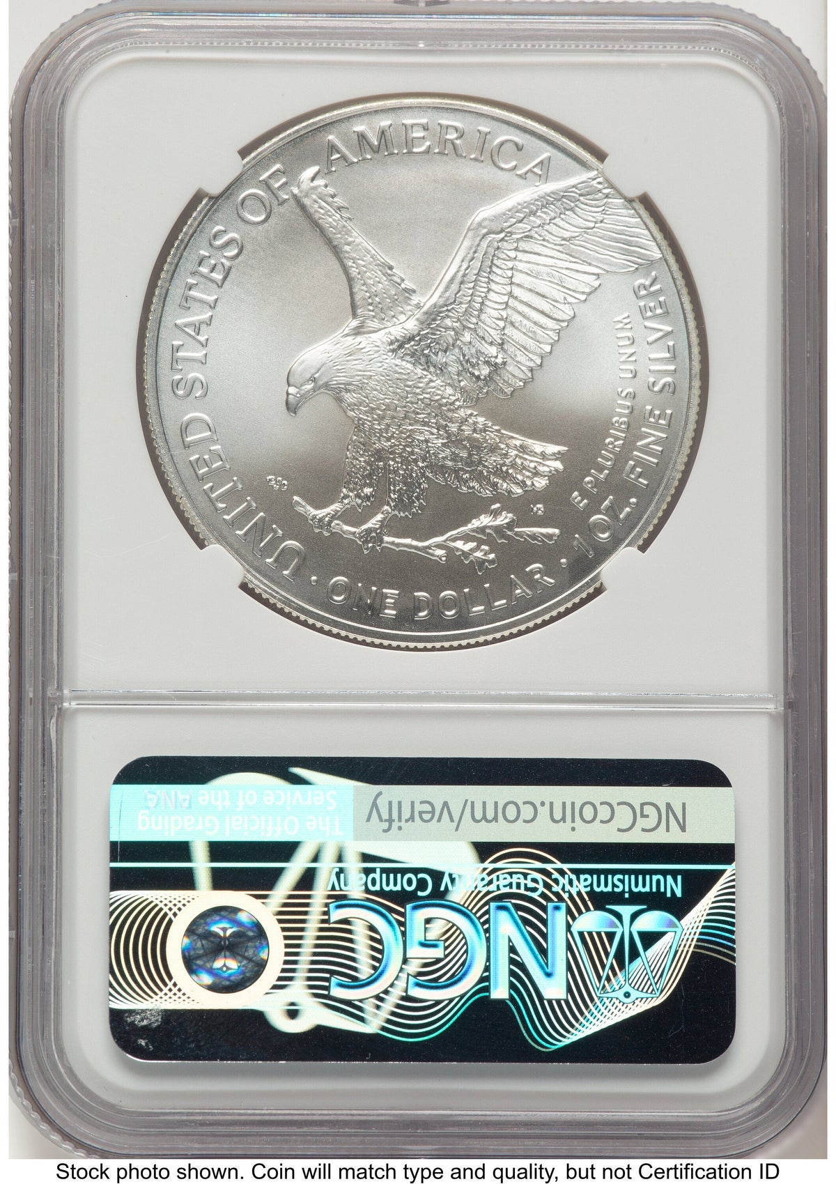2023 Silver Eagle FDI Mike Castle NGC MS70