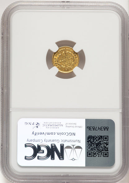 1853-C G$1 Gold Dollar NGC AU53