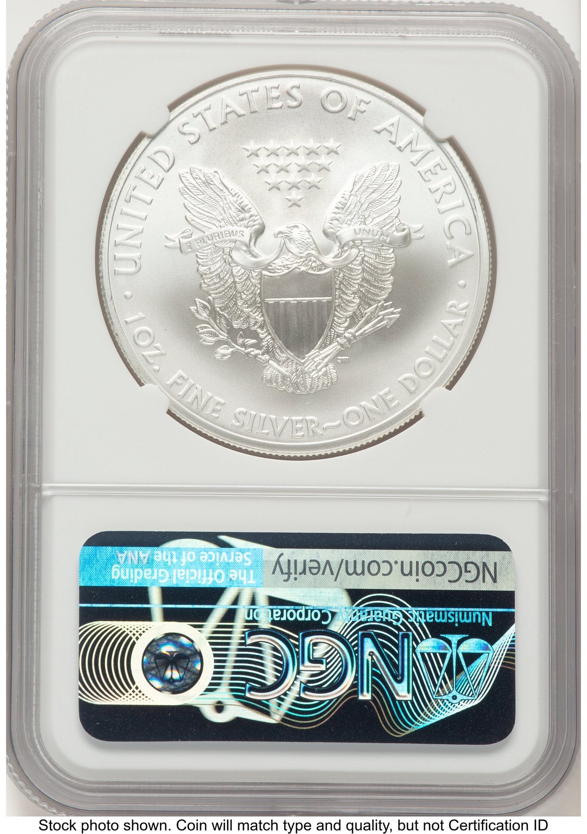 2012-(S) Silver Eagle John NGC MS70 Mercanti