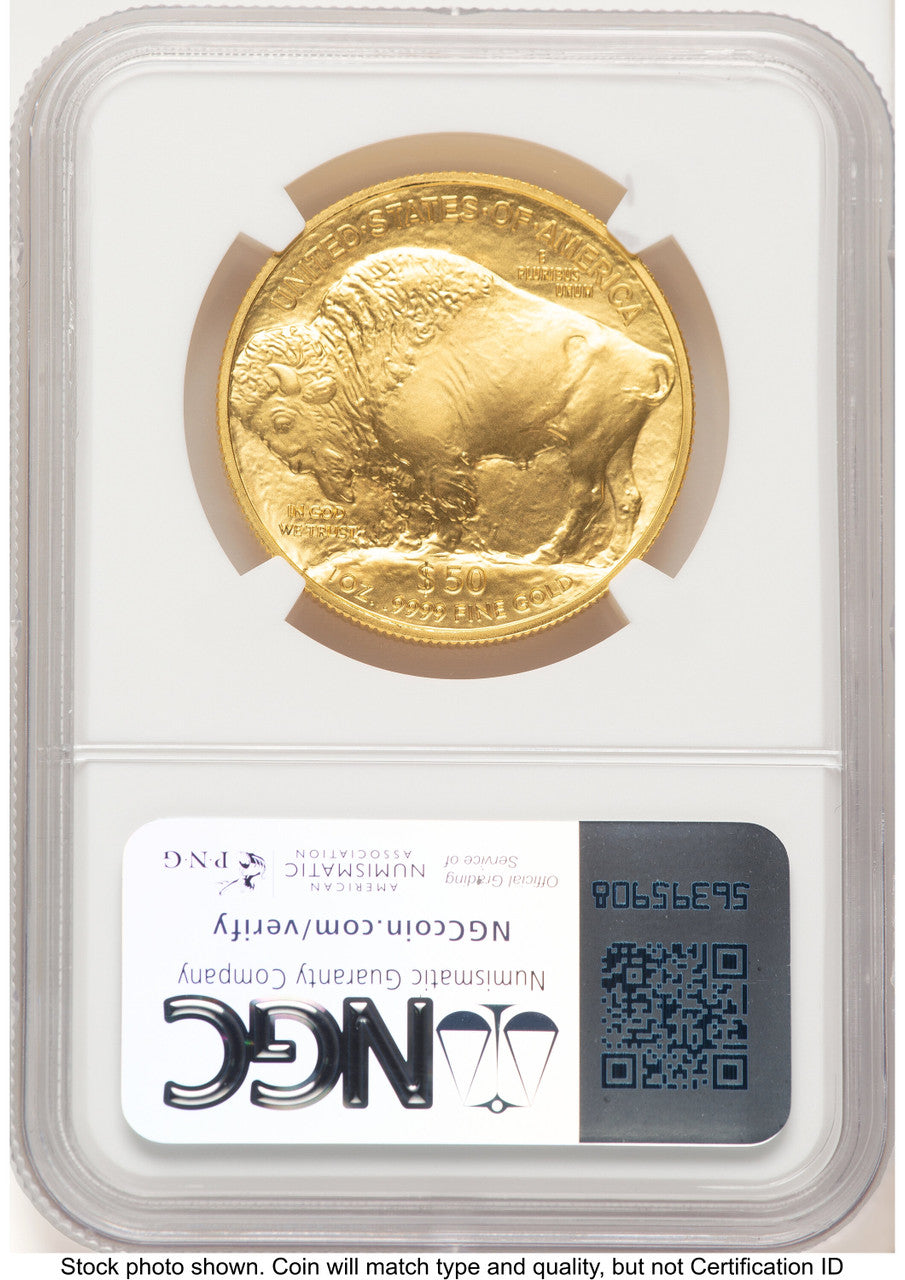 2008-W Burnished Gold Buffalo 1 oz Red Book NGC MS70 (772124013)