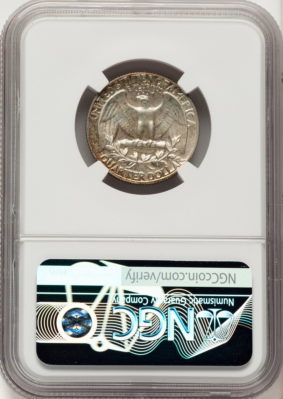 1940 25C Proof Washington Quarter NGC PR65