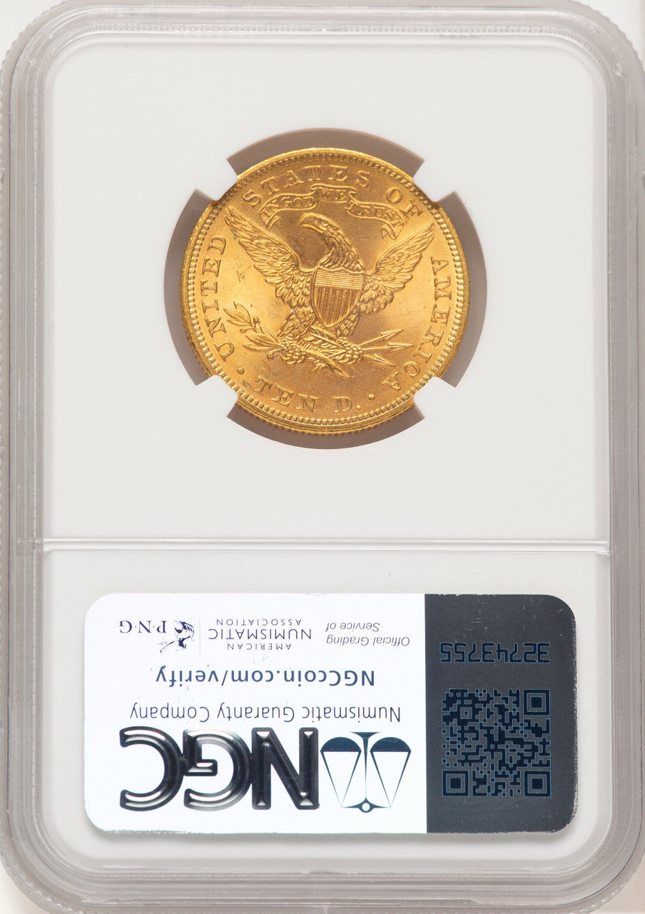 1899 $10 Liberty Eagle NGC MS66+ (776672003)