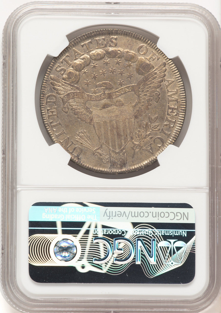 1799/8 15 Stars Reverse Early Dollar NGC XF45