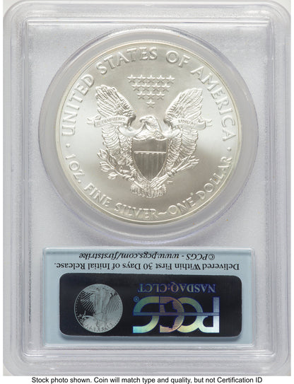 2014-(S) Silver Eagle FS Flag PCGS MS70