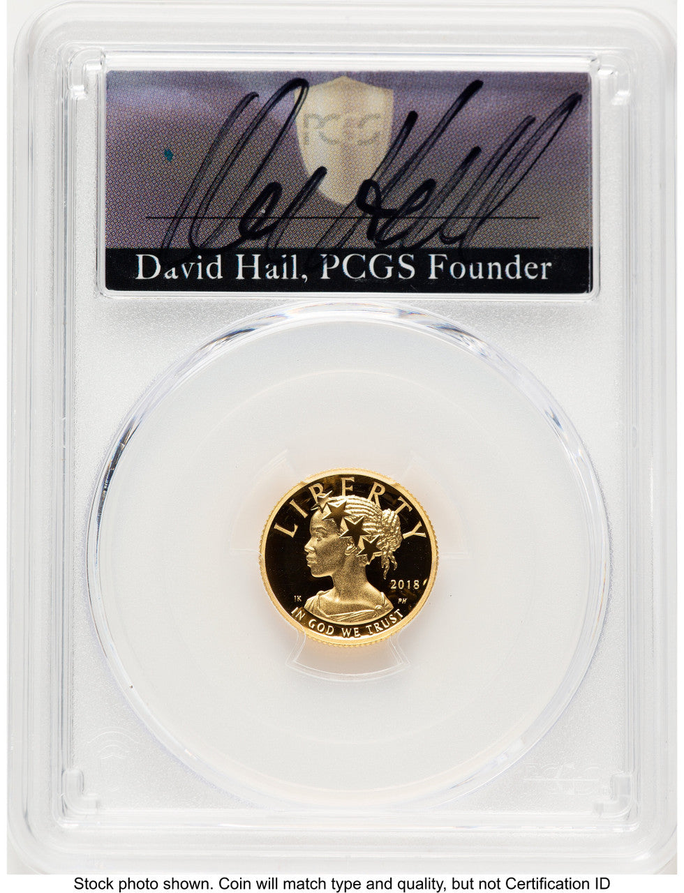 2018-W G$10 American Liberty High Relief WP Mint Hoard David Hall PCGS PR70 (779475004)