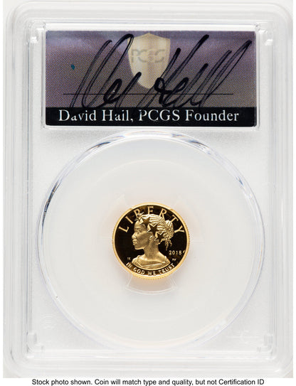 2018-W G$10 American Liberty High Relief WP Mint Hoard David Hall PCGS PR70 (779475004)