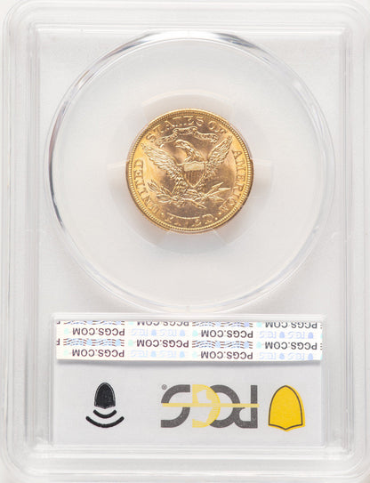 1908 $5 Liberty Liberty Half Eagle PCGS MS65 (781049001)