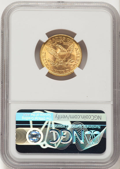 1900 $5 Liberty Half Eagle NGC MS65 (781885004)