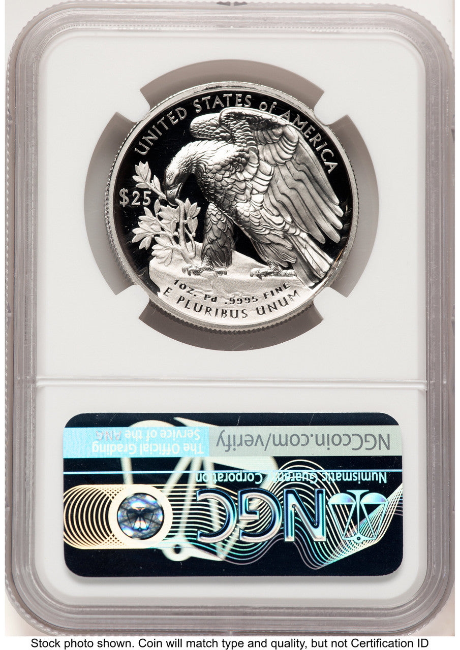 2021-W Palladium Eagle 1 oz NGC PF70 Ed Moy (782020018)